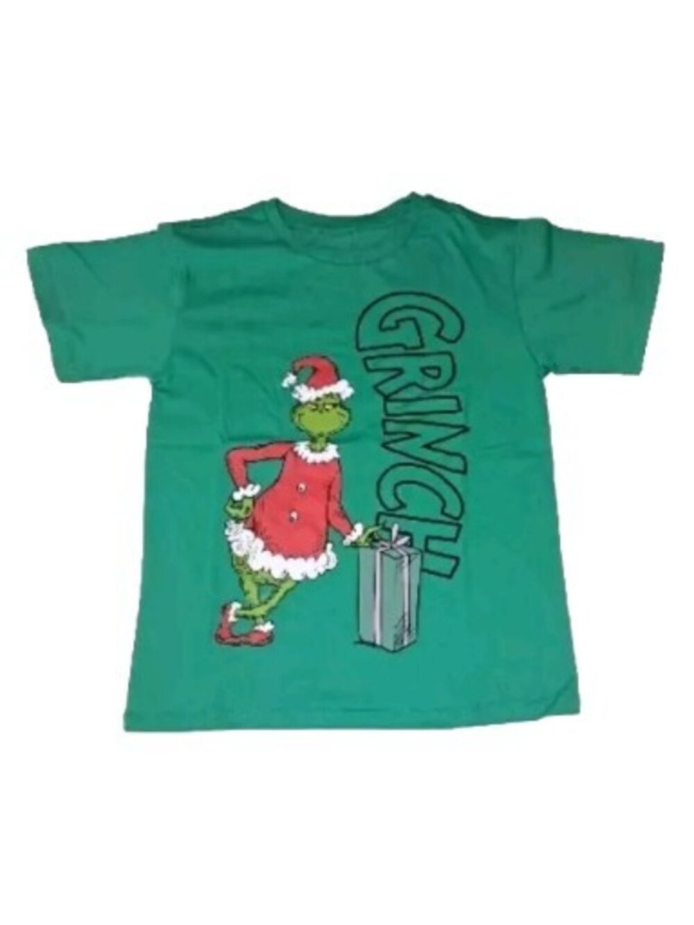The Grinch Boys' Small Short Sleeve T-Shirt Green